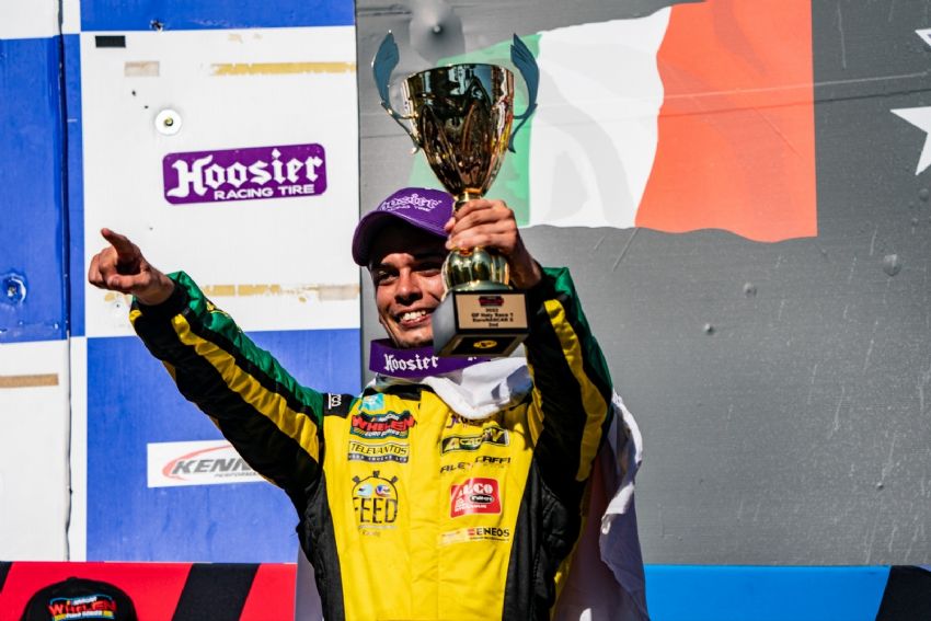Academy Motorsport / Alex Caffi Motorsport  ancora sul podio Nascar a Vallelunga