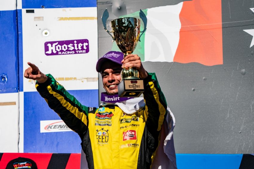 Academy Motorsport / Alex Caffi Motorsport  ancora sul podio Nascar a Vallelunga